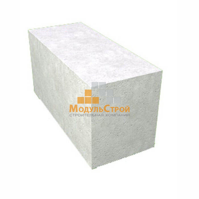 Блок стеновой из ячеистого бетона газосиликатный БСМ-5