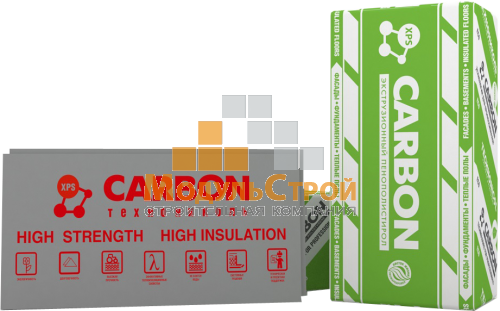 Экструзия ТехноНиколь Carbon Eco 20x600х1200x20