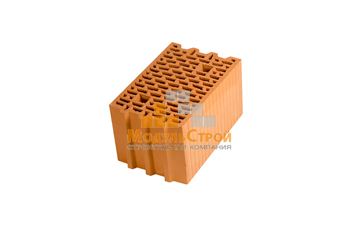 Блок керамический крупноформатный поризованный Wienerberger Porotherm (Поротерм) 25, 10.7 NF М100