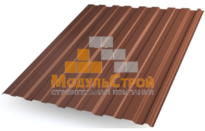 Профнастил С10 Фигурный Zn 0.45